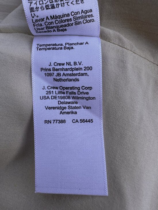 J.Crew Linen Button-front Fitted Vest | Natural-Tan | Sz-12 | Very Good Condit - Picture 12 of 12